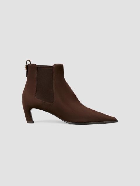 TORY BURCH Women's Romy 45MM Suede Chelsea Boots - Dark Cocoa Suede