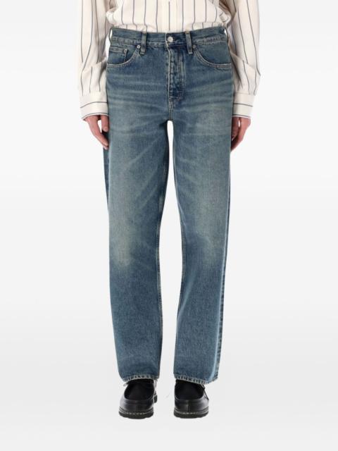 SUNFLOWER logo-patch jeans