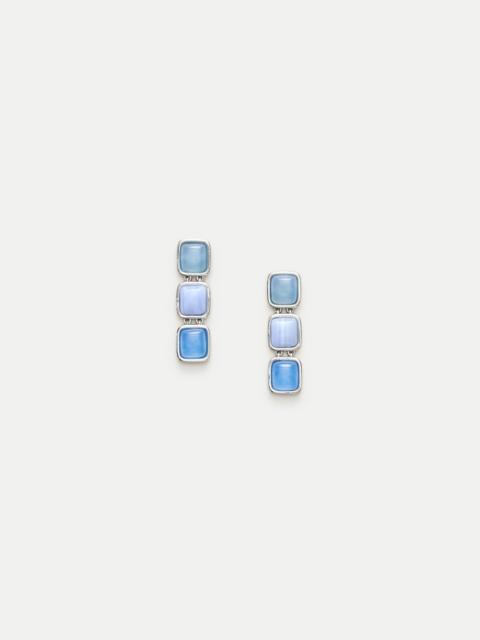 J.CREW Linear stone earrings