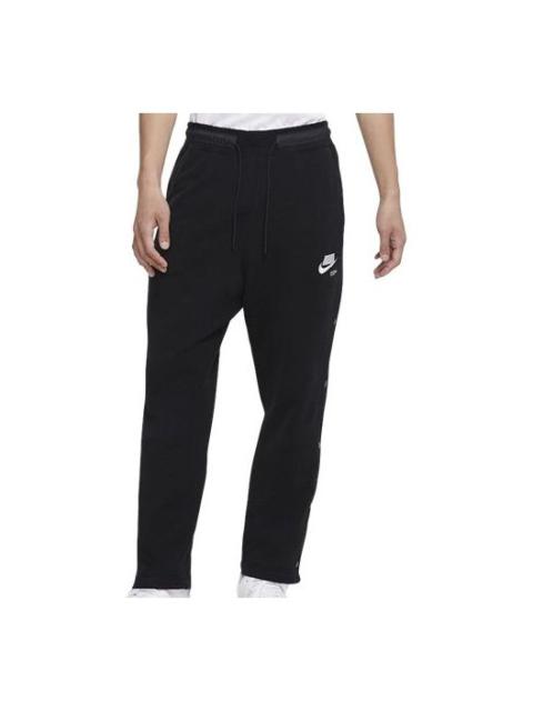 Nike Nike Sportswear French Terry Embroidery Pattern Long Pant Male Black CU3821-001
