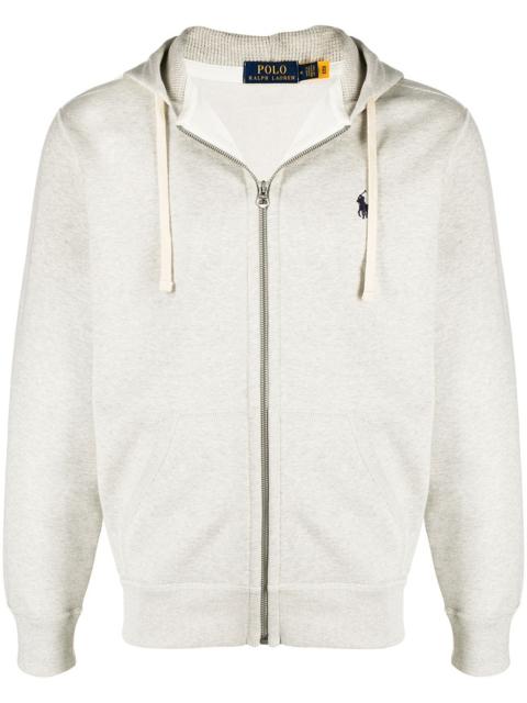 Polo Ralph Lauren Polo Pony embroidery zip-up hoodie