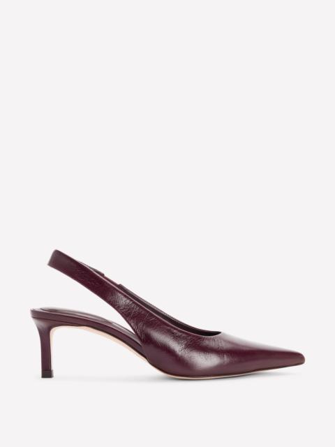 BODEN Hope Slingback Kitten Heels-Wine
