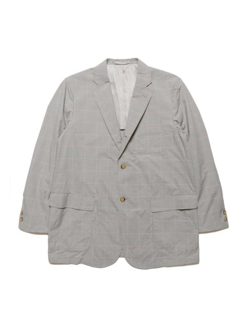 BEAMS PLUS 3B Box-Fit Jacket TR Plaid Beige