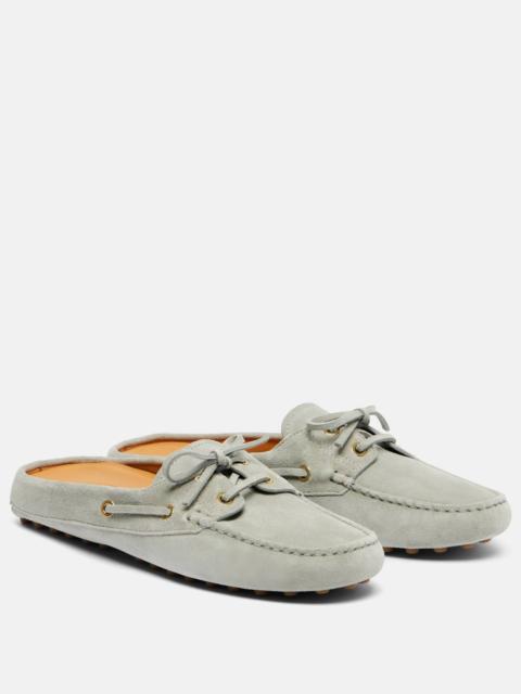 Tod's Suede slip-on shoes