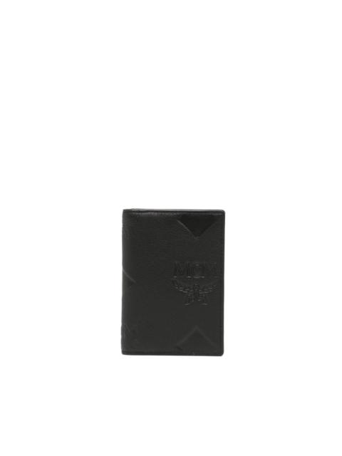 MCM logo-stamp leather wallet