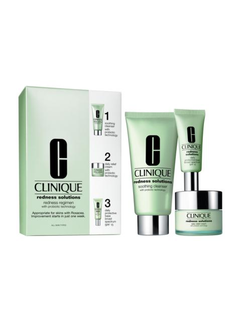Clinique Redness Solution Redness Regimen Skincare Set