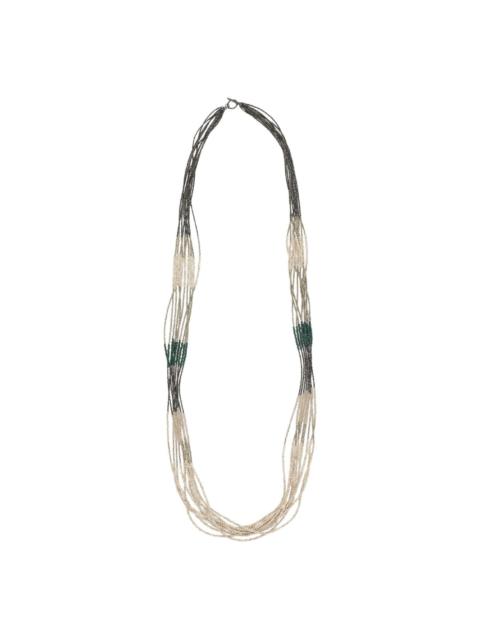 Brunello Cucinelli beaded necklace