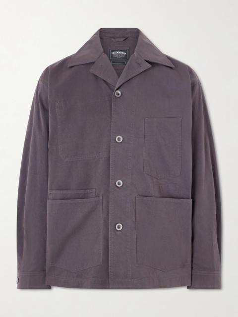 FrizmWORKS Relaxed Coverall Cotton-Blend Twill Blouson Jacket