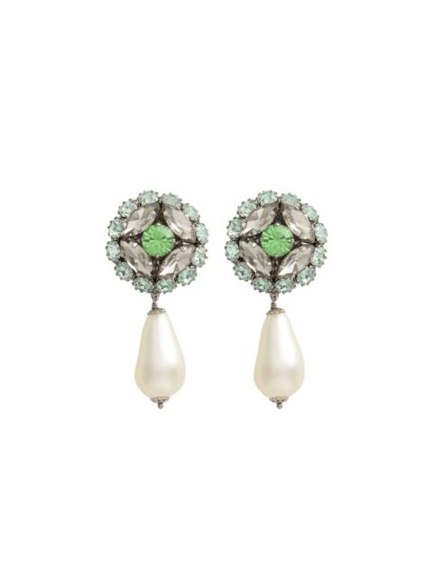 Dolce & Gabbana faux-pearl drop earrings