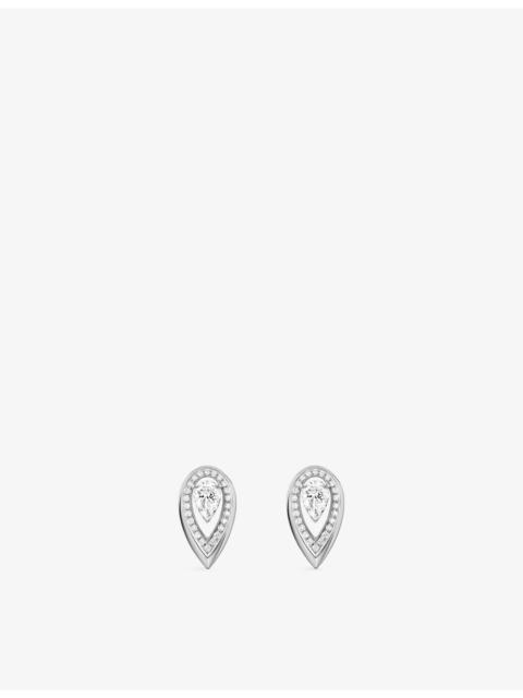 MESSIKA Fiery Gold and 0.25ct Diamond Stud Earrings