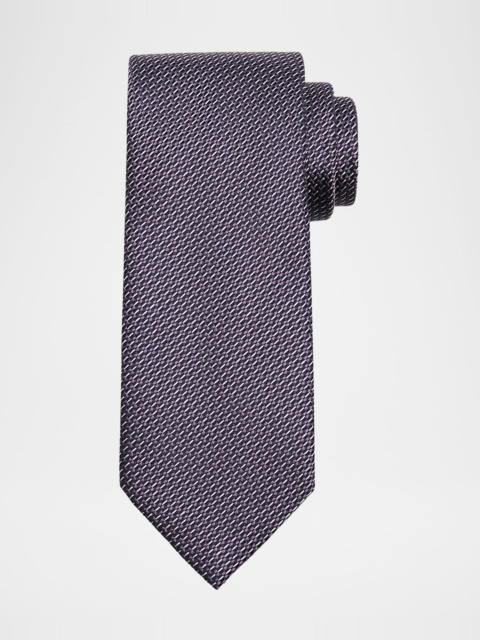 Brioni Men's Micro-Woven Silk Tie