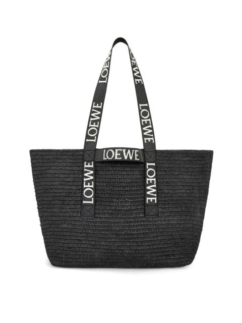 Paper Calfskin ☆LOEWE☆ Fold Shopper トートバッグ BLACK♪ Loewe Fold Shopper in paper calfskin | REVERSIBLE