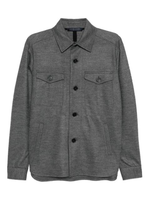 Harris Wharf London wool shirt jacket