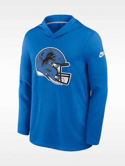 Nike Detroit Lions Alt Men's Nike Dri-FIT NFL Long-Sleeve Hooded Top