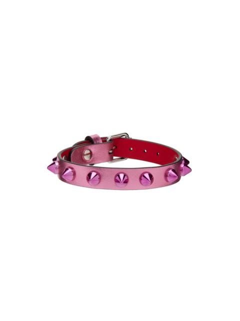 Christian Louboutin Pink Loubilink Bracelet