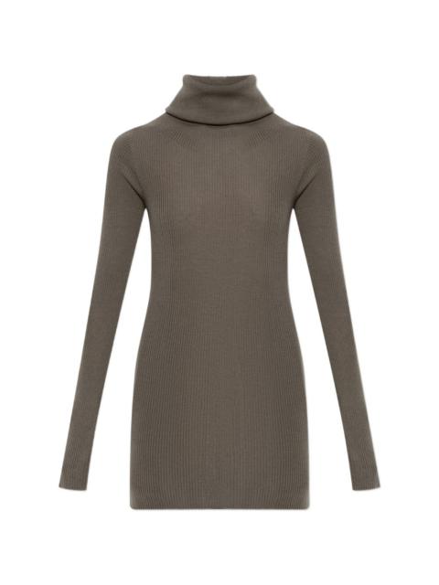 Rick Owens Tube ribbed-knit turtleneck top