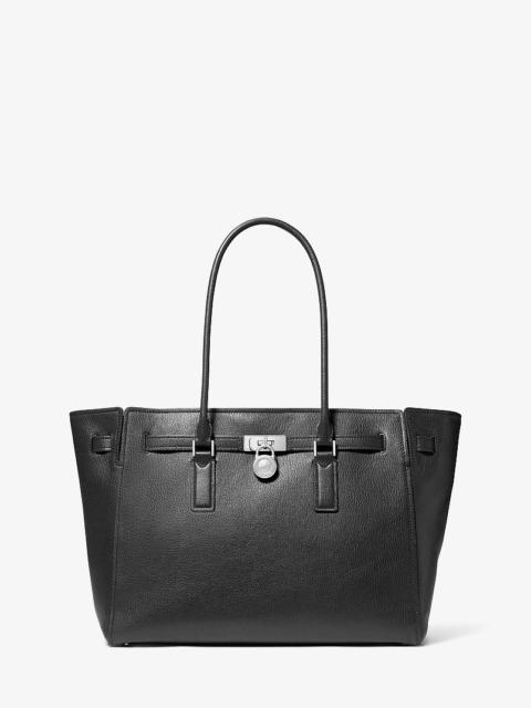 MICHAEL KORS Hamilton Moderne Large Leather Tote Bag