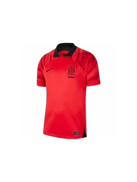 Nike Nike Korea 2022/23 Stadium Home Dri-FIT Soccer Jersey Global Red/Pepper Red/Black