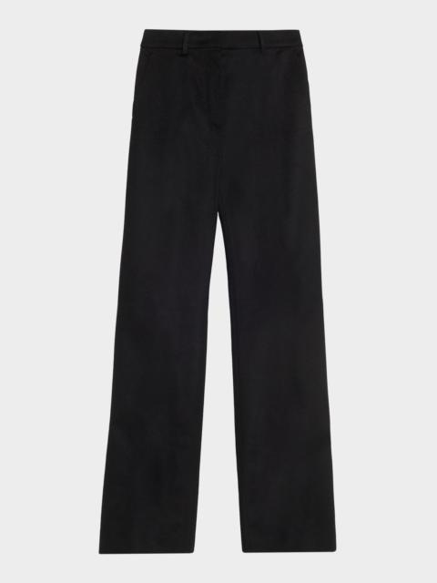Max Mara Straight-Leg Wool Pants