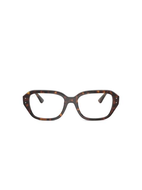 Ray-Ban RB7258 tortoiseshell oversized glasses