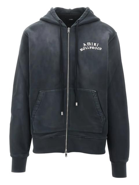 AMIRI VINTAGE COLLEGIATE ZIP HOODIE | REVERSIBLE