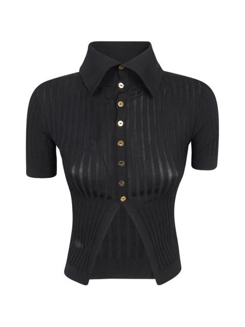 ELISABETTA FRANCHI button fastening cardigan