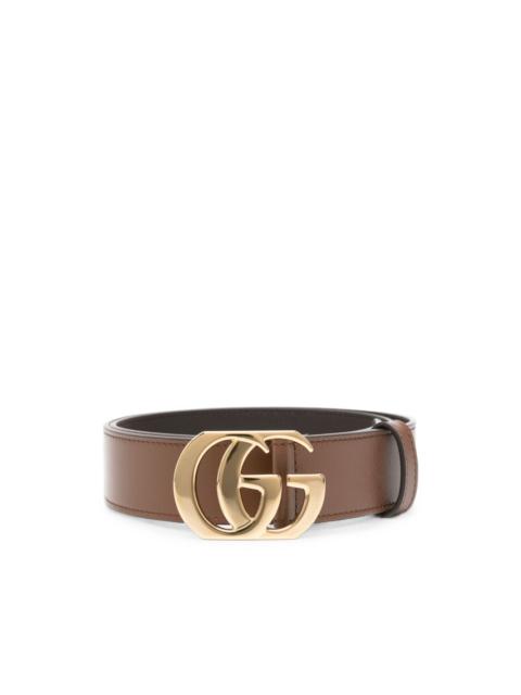 GUCCI Double G leather belt