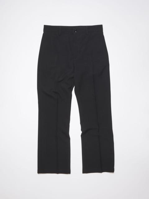 Tailored trousers - Black