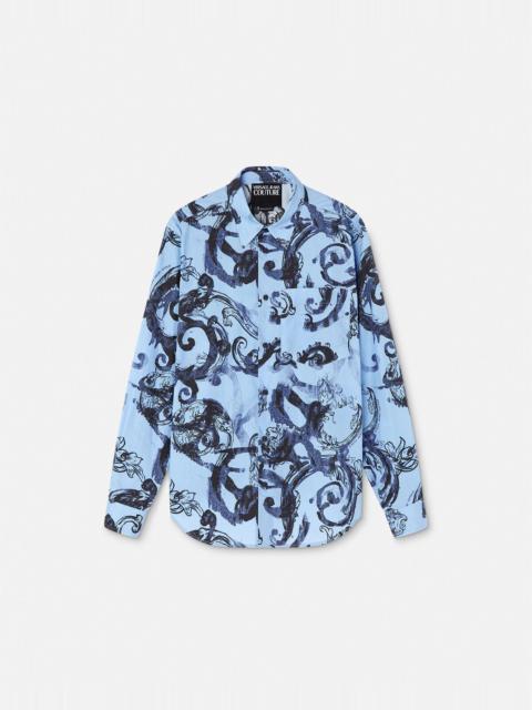 VERSACE JEANS COUTURE Watercolor Couture Shirt