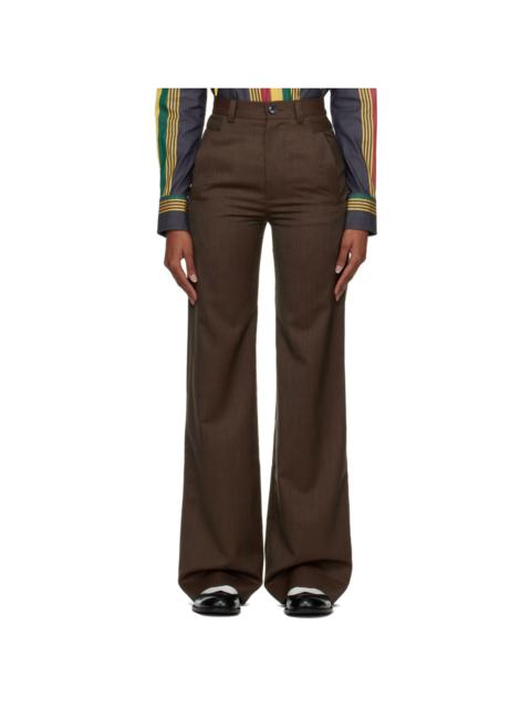 Vivienne Westwood Brown New Ray Trousers