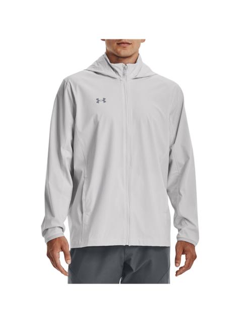 Under Armour Squad 3.0 Warmup Full-Zip Jacket "Halo Grey / Steel" 1370392 014
