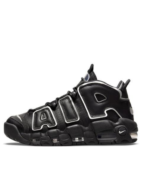 (WMNS) Nike Air More Uptempo 'Black Metallic Silver' DQ0839-001