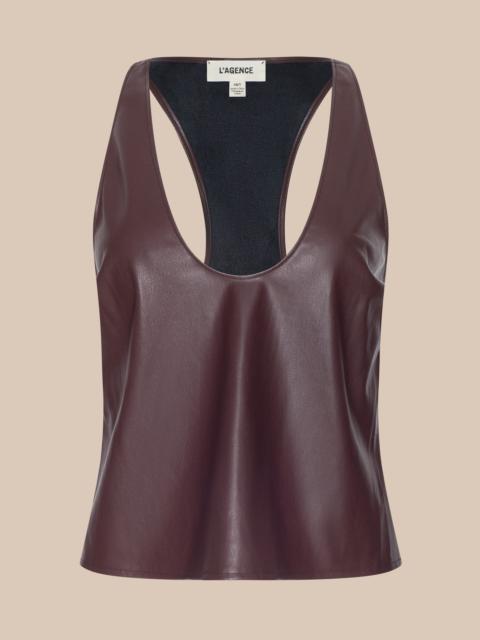 L'AGENCE Tullia Scoopneck Tank