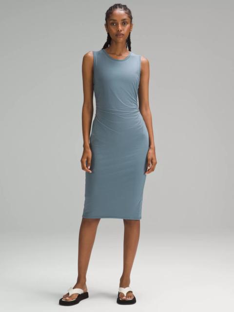 lululemon Shirred Cotton Midi Tank Dress