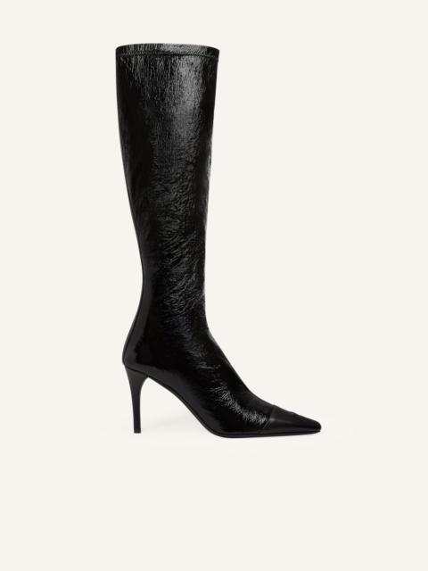 courrèges VINYL TOE CAP BOOTS