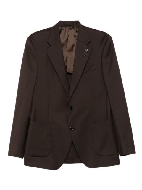 LARDINI button-fastening blazer