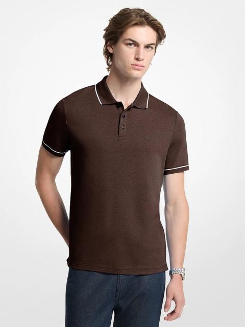 MICHAEL KORS Gramercy Cotton Polo Shirt
