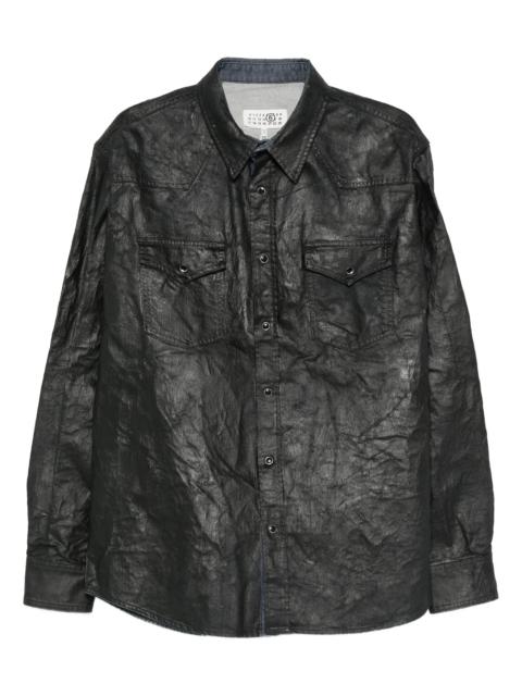 MM6 Maison Margiela Mm6 Maison Margiela Double-pockets Cotton Shirt