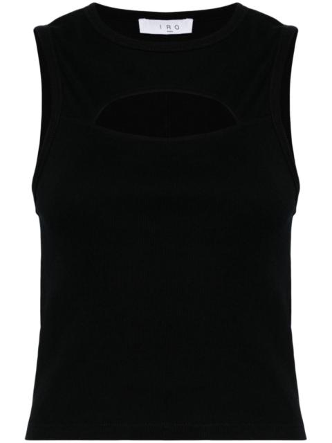 IRO Pina cut-out tank top