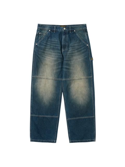 PALACE CARP JEAN DARK DISTRESS WASH