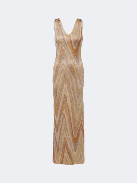 Missoni Sequined knitted maxi dress