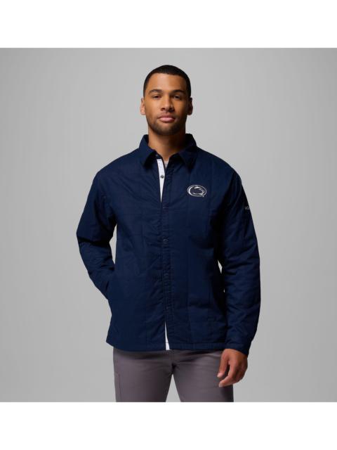 Columbia Men's Collegiate Campus Roam Quilted Shirt Jacket - Penn State