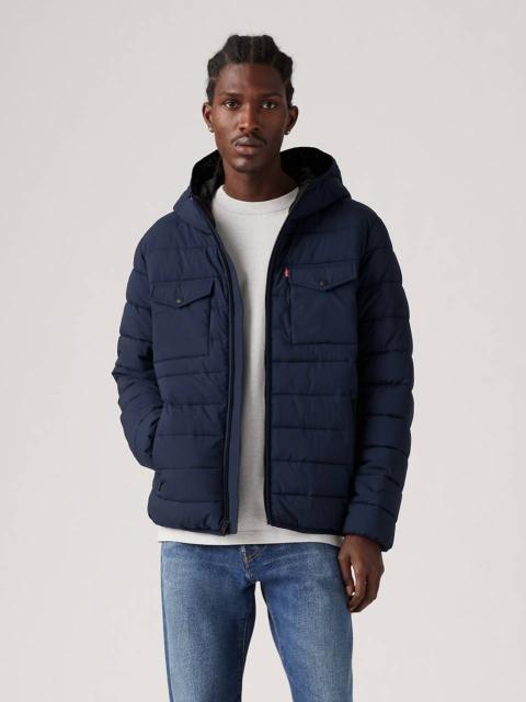 Levi's HOODED 2 CHEST POCKET PUFFER JACKET