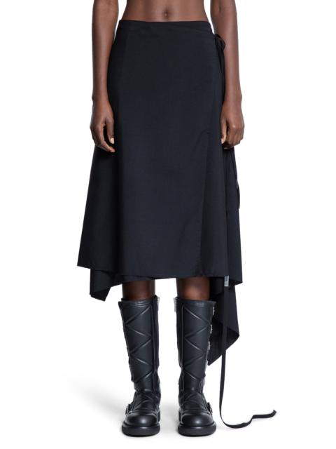 Ann Demeulemeester Ylva-Midi-Wrap-Skirt