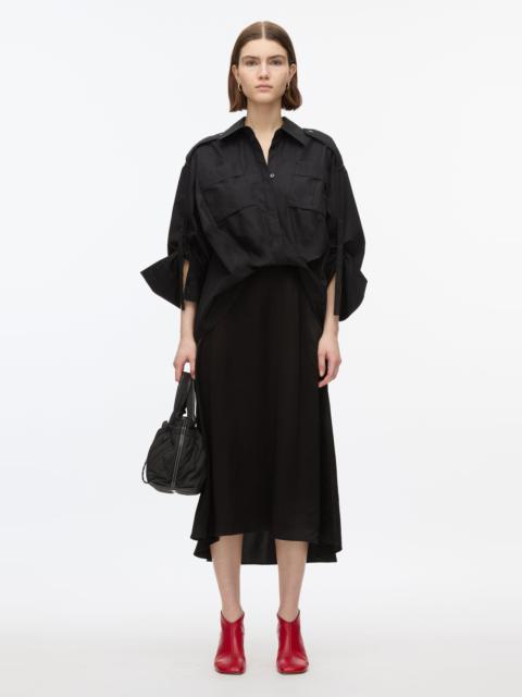 3.1 Phillip Lim Draped Shirt Combo Slip Dress