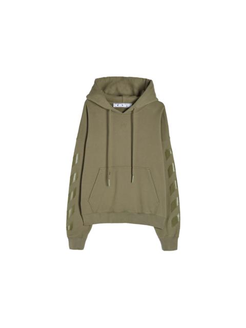 Off-White OFF-WHITE Rubber Arrows Hoodie Green