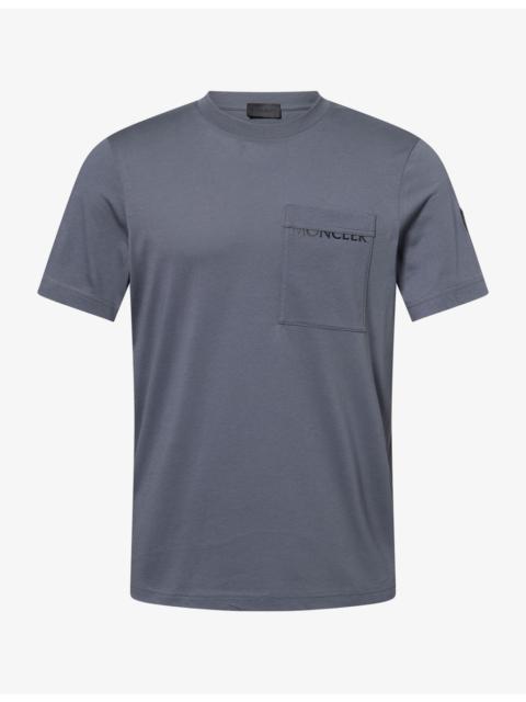 Moncler Logo-Print Cotton T-Shirt