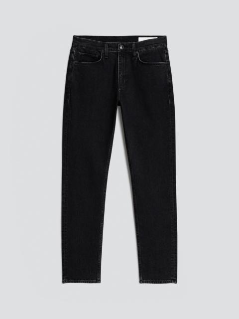 Fit 2 - Black: Slim Fit Black Authentic Stretch Jean