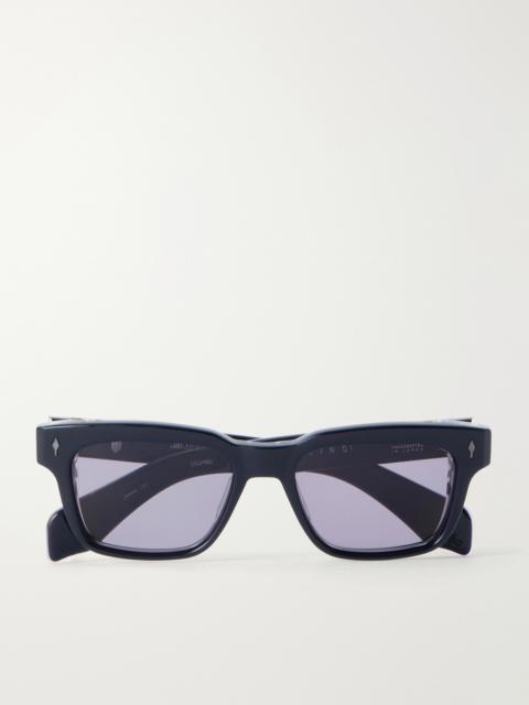 JACQUES MARIE MAGE Molino Square-Frame Acetate Sunglasses