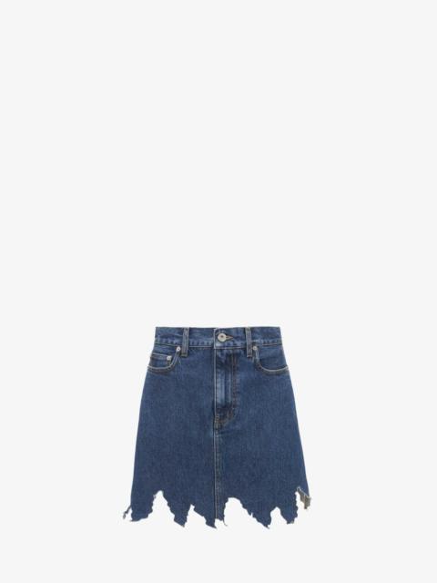 JW Anderson LASERCUT MINI SKIRT